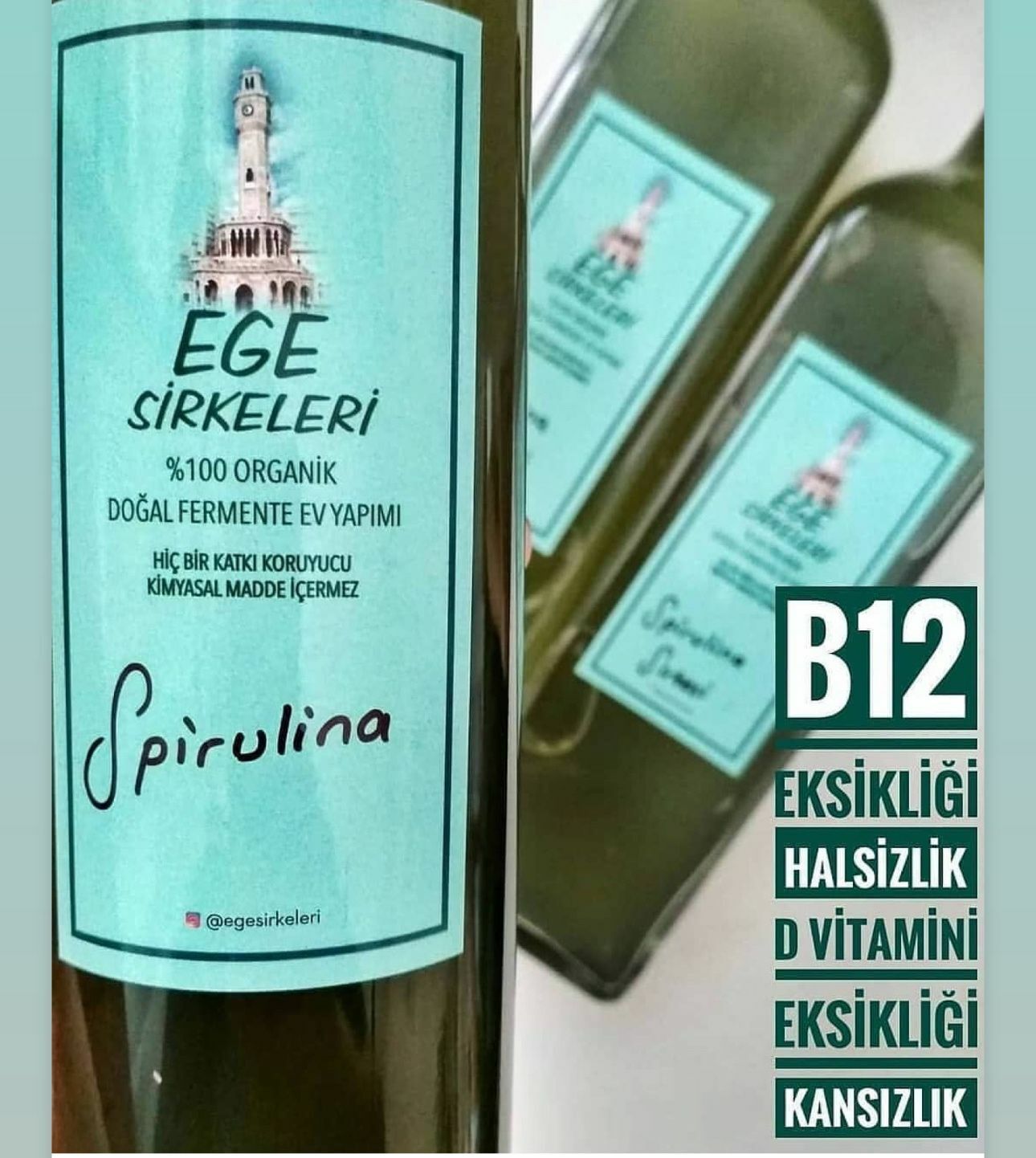 Spirulina Sirkesi