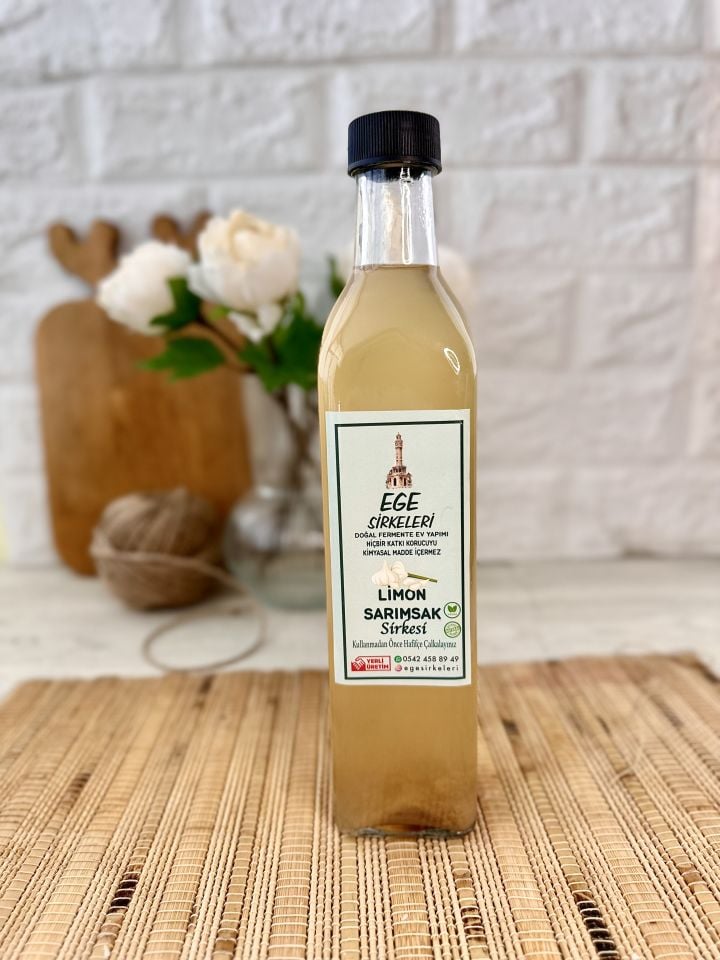 Limon Sarımsak Sirkesi