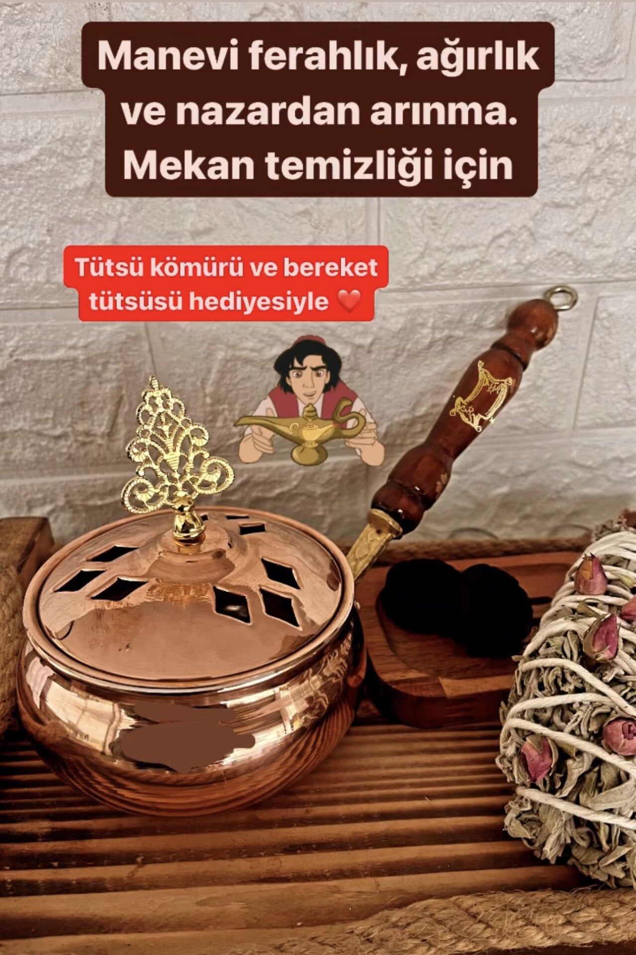 Bakır Tütsülük (Hediyeli)