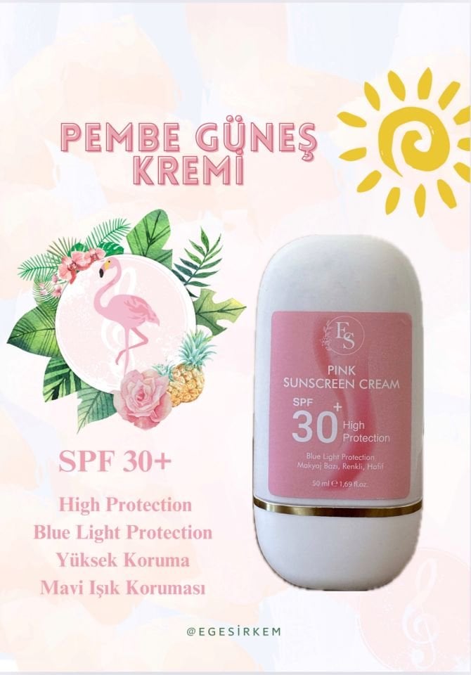 Pembe Güneş Kremi