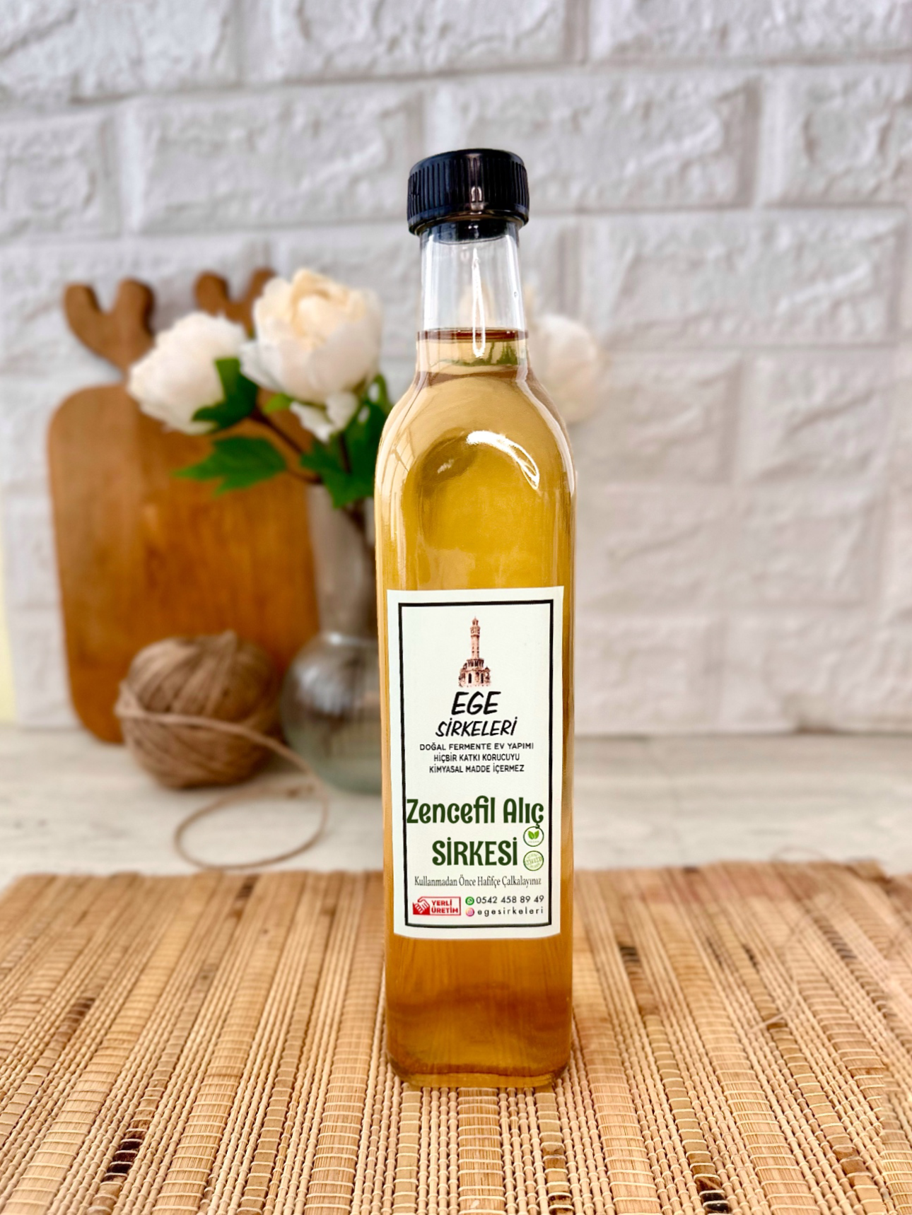 Zencefil Alıç Sirkesi